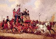 Pollard, James The Last Mail Leaving Newcastle, July 5, 1847 oil painting picture wholesale